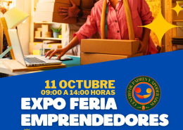 Afiche oficial Expo Feria Emprendedores del Centro de Padres y Apoderados CENPA, Colegio Santa María de Cervellón – 11 de octubre 2025