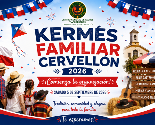 Kermés Familiar Cervellón 2026 - Comienza la organización del evento organizado por el CENPA del Colegio Santa María Cervellón.